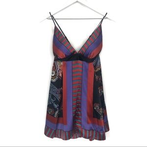 Single Los Angeles Multi-Pattern Baby Doll Dress